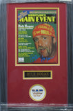 Hulk Hogan SIGNED 8x10 Framed Wrestling's Main Event Magazine WITH COA