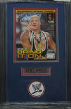 Kurt Angle SIGNED 8x10 Framed 2006 Smackdown Magazine WITH COA