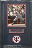 Minnesota Twins Harmon Killebrew SIGNED 8x10 Framed Photo WITH COA