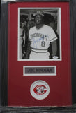 Cincinnati Reds Joe Morgan SIGNED 8x10 Framed Photo WITH COA