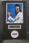 WWE Jimmy Hart SIGNED 8x10 Framed Photo WITH COA