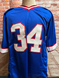 Buffalo Bills Thurman Thomas Signed Prostyle Custom Jersey with Beckett COA