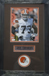 Cleveland Browns Joe Thomas SIGNED 8x10 Framed Photo JSA COA