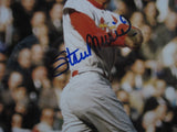 St. Louis Cardinals Stan Musial SIGNED 8x10 Framed Photo WITH COA