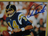 San Diego Chargers Dan Fouts SIGNED 8x10 Framed Photo WITH COA