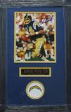 San Diego Chargers Dan Fouts SIGNED 8x10 Framed Photo WITH COA