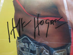 SIGNED Hulk Hogan Framed 1985 Magazine Poster PSA COA