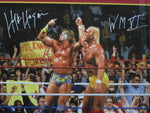 SIGNED Hulk Hogan Large Framed Photo POSTOR RARE  PSA COA