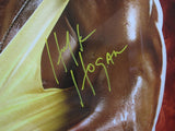 SIGNED Holk Hogan Large Framed WWE 2K14 Poster PSA COA