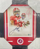 Alabama Crimson Tide Ja'Corey Brooks Signed 8x10 Photo Framed & Matted with BECKETT COA