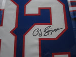 Buffalo Bills O.J. Simpson SIGNED Framed Matted Jersey JSA COA