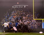 Baltimore Ravens Justin Tucker Signed 11x14 Blackout with JSA COA