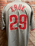 Philadelphia Phillies John Kruk Signed Jersey with Beckett COA