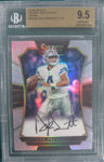 Dak Prescott 2016 Select Rookie Signatures Prizm 9.5 Gem Mint Auto 10 Beckett