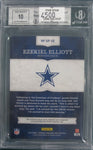 Ezekiel Elliott 2016 Donruss Signature Series Signature Prime Platinum 7.5 Beckett