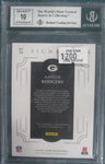 Aaron Rodgers 2016 National Treasures Signatures #76 Beckett NM MT 8 Card