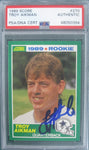 Troy Aikman 1989 Rookie Score Autographed #270 PSA DNA Certified