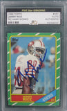 Jerry Rice 1986 Topps RC Hand Signed #161 Five Star Auto Authentic Card