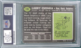 Larry Csonka PSA DNA Certified Auto Grade Gem Mint 10 Card