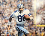 Dallas Cowboys Drew Pearson Signed 16x20 with JSA COA