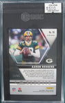 Aaron Rodgers Panini Mosaic #79 Orange Flourescent Prizm 10/25 SGC Gem Mt 10 Card