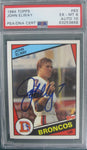 1984 Topps John Elway Denver Broncos PSA/DNA EX-MT 6 Auto 10 Card