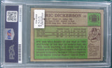 Eric Dickerson Rams Topps Trading Card PSA/DNA Trading Card Authentic Auto Card