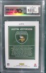 Justin Jefferson 2021 Donruss Downtown Five Star Graded Gem Mint 10 Card