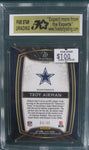 Troy Aikman 2020 Panini Select Red Disco Prizm #227 Five Star Graded Gem Mint Card