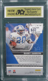 Barry Sanders 2020 Mosaic Camo Pink #76 Five Star Graded Gem Mint 10 Card