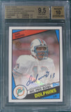 Dan Marino 2015 Topps Rookie Reprint Autographs 60th Anniversary Beckett Graded 9.5 Auto 10 Card