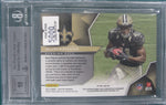 Alvin Kamara 2017 Panini Spectra Rookie Patch Autos Gold Nike Swoosh Beckett Graded 8.5 NM Card