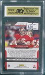 Joe Montana 2020 Panini Prizm Pink Prizm #290 Five Star Graded Gem Mint 10 Card