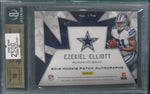 Ezekiel Elliott #174 2016 Panini Spectra Rookie Patch Auto Neon Black Light Beckett Graded 9.5 Gem Mint 9.5