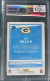 AJ Dillon Trading Card Five Star Certified Authentic Auto Card