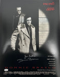 Joe Pistone Signed 16x20 with "Donnie Brasco" Inscription with JSA COA