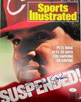 Cincinnati Reds Pete Rose Sports Illustrated Signed 11x14 with JSA COA