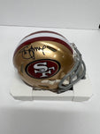 San Fransisco 49ers Steve Young Signed Mini Helmet with Radtke Sports COA