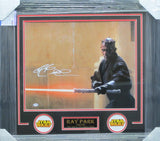 Star Wars Ray Park SIGNED 16x20 Framed Photo PSA COA