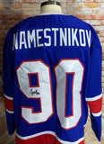 Vladislav Namestnikov New York Rangers Custom Blue Jersey With JSA COA