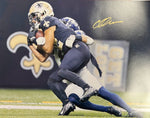 New Orleans Saints Chris Olave Signed 16x20 with JSA COA