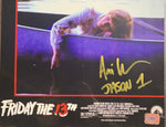 Ari Lehman Signed Friday the 13th 8x10 Movie Poster Boat With Ari Lehman COA