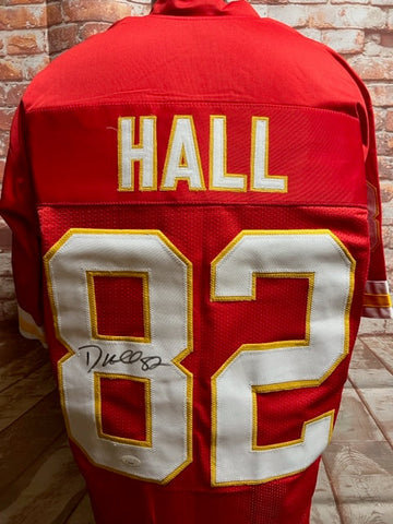 Kansas City Chiefs Dante Hall Signed Red Jersey with JSA COA