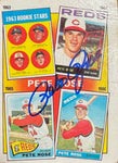 Cincinnati Reds Pete Rose Signed Card The Pete Rose Years with JSA COA