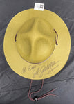 Sergeant Slaughter WWF Signed Drill Sergeant Hat w/ "At Ease" Inscription JSA COA