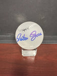 Cincinnati Reds Pete Rose Signed Glass Baseball with JSA COA