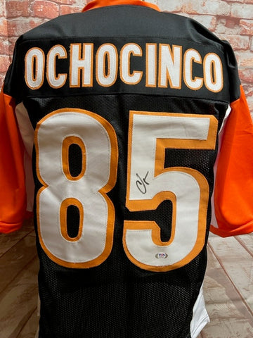 Cincinnati Bengals Chad Ochocinco Johnson Signed Jersey with PSA COA