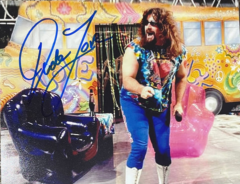 Dude Love WWE Signed 8x10 Photo JSA COA