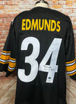 Terrell Edmunds Pittsburgh Steelers Signed Custom Black Jersey With JSA COA