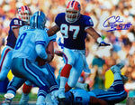 Cornelius Bennett Buffalo Bills Signed 11x14 With JSA COA